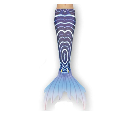 Strój kąpielowy syrenka, Aquamarine/Blue, 150 cm