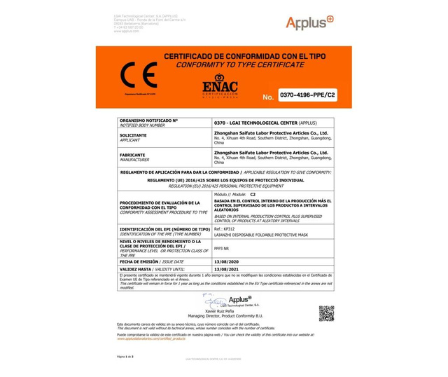 Masca respiratoare FFP3 KN99 5 straturi protectie ridicata, certificata CE, cu valva