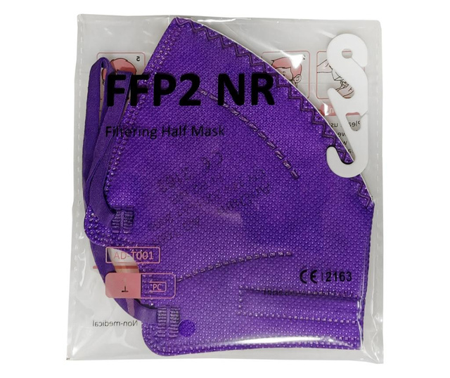 Maska Mov FFP2, dla dzieci, 5 warstw, zgodna z CE 2163, pakowana pojedynczo