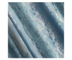 Draperie Eurofirany, Kornelia, poliester, 135x270 cm, albastru/auriu