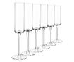 Set 6 pahare sampanie quasar & co., sticla, 200 ml, 4,5 x 24,5 cm, transparent Quasar & Co.