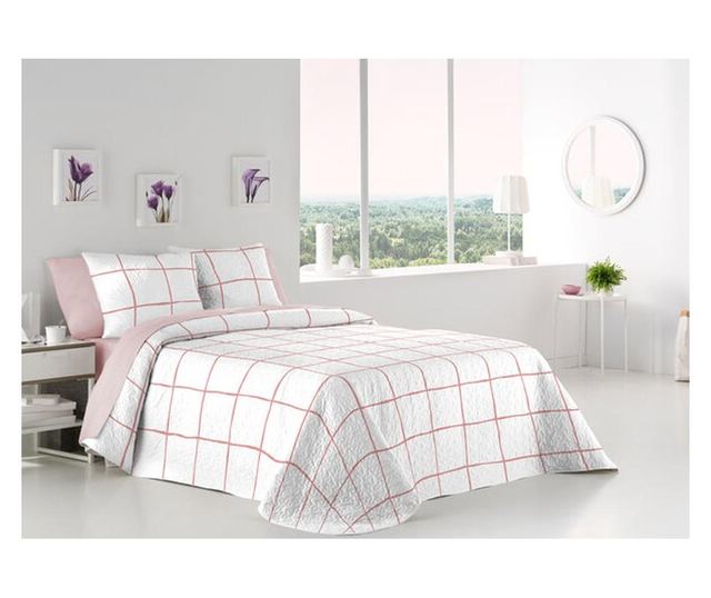 Двулицева кувертюра trevi nude  235х270 см. + 2 бр. калъфка 60х40 см.