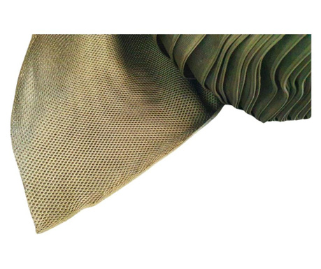 3D távtartó poliészter szövet, 315 g / mp, szélesség 160 cm, khaki