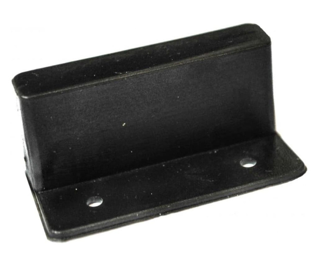 Пластмасова кутия за поддържане на ламелите, приложена към основата на леглото