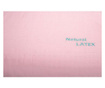 Somnart LATEXCEL láb, 66x38x14 cm, natúr latex, 100% husa bumbac, roz