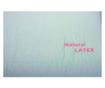 Somnart LATEXCEL ergonomikus párna, 64x40x11 cm, natúr latex, 100% pamuthuzat, kék