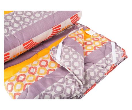 Pilóta szett 4 évszak 140x200 cm (200 g +120 g), mikroszálas ultrasleep vintage brwon somnart