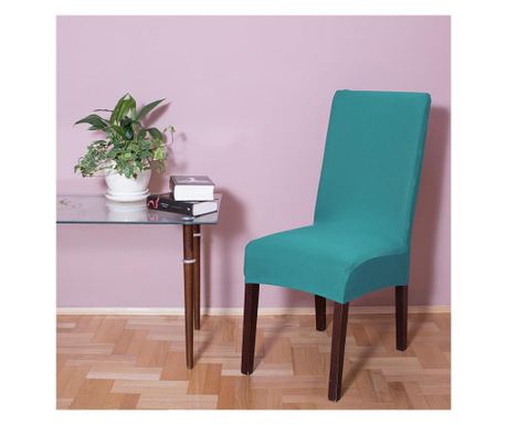 Set od 4 univerzalne navlake za stolice, poliester i spandeks, tamnoplava