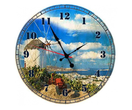 Часовник с морски пеизаж 30 cm Wall decorations