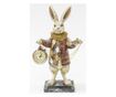 Figurina iepure cu ceas, Rossana Collection, 30x18x8.5 cm