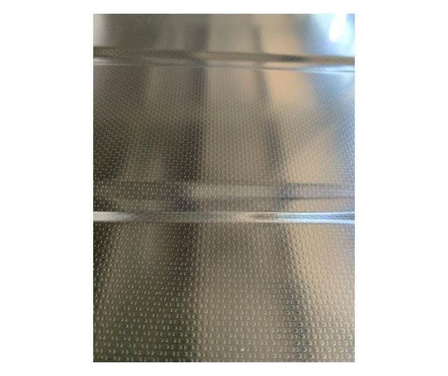 Set chiuveta inox anticalcar de blat + baterie pipa flexibila, 43.5x76 cm, cuva stanga