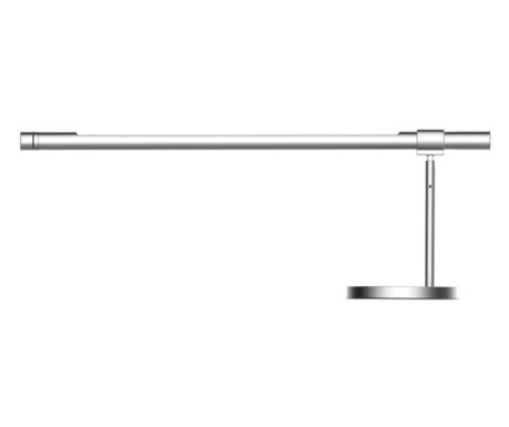 Veioza pentru birou cu design modular lightstrip touch desk set allocacoc 11022sv, argintiu, lumina rece  45x5x20 cm