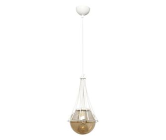 Lustra Squid Lighting, Sarmal, metal, incandescent, LED, max. 60 W, E27, alb, 18x18x75 cm