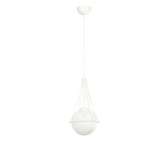 Lustra Squid Lighting, Sarmal, metal, incandescent, LED, max. 60 W, E27, alb, 15x15x40 cm