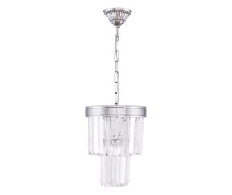 Lustra Squid Lighting, Almula 20lik, metal, incandescent, LED, max. 40 W, E14, argintiu, 47x47x73 cm