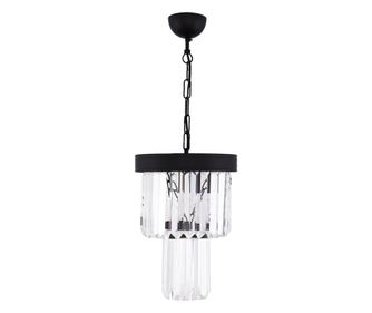 Lustra Squid Lighting, Almula 20lik, metal, incandescent, LED, max. 60 W, E27, negru, 40x40x60 cm