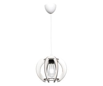 Lustra Squid Lighting, Urla, MDF, incandescent, LED, max. 60 W, E27, alb, 25x25x65 cm