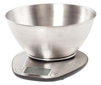 Cantar de bucatarie cu bol din inox Mesko MS 3152