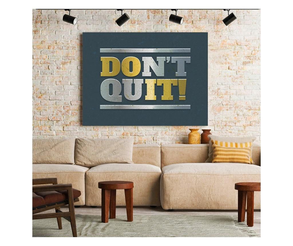 Tablou Motivational - Don"t Quit - Do It 50x70cm 