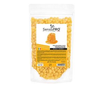 Ceara za depilacijo v zrnih, SensoPro, Med, 100 g