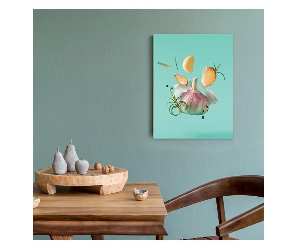 Tablou Bucatarie - Garlic 90x120cm 