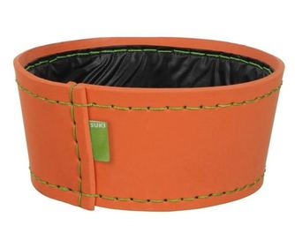 Ghiveci suki h11xd24 cm, culoare: portocaliu