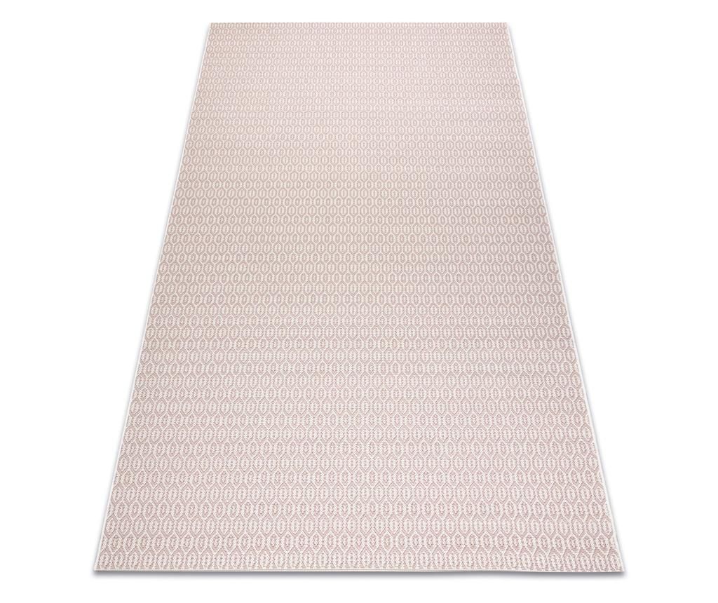 Covor sisal Flat 48603/526 Ochi crem roz 80x150 cm  80x150 cm