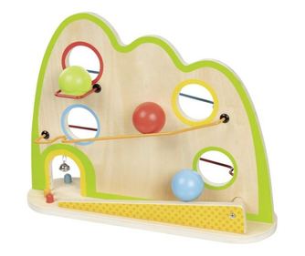 Roller coaster cu bile si clopotel
