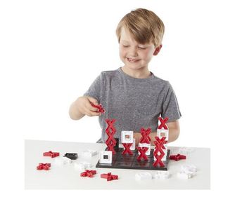 Joc X si O 3D Tic Stac Toe Melissa and Doug