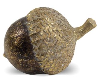 Makk Dísz, Arany/Barna, 11,5x8x8 cm