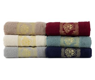 Set 6 prosoape, multicolor, 50 x 90 cm, model Medusa, brand Cestepe