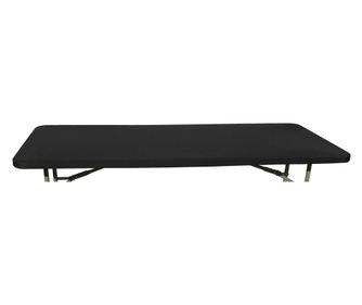 CULINARO Capac elastic negru pentru masa catering 180x76xh74cm