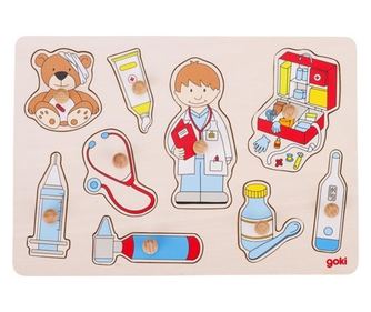 Puzzle din lemn La Doctor