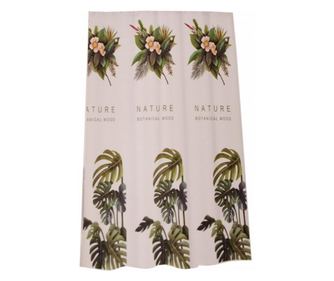Perdea de dus Pufo Tropical Nature, 180 x 180 cm