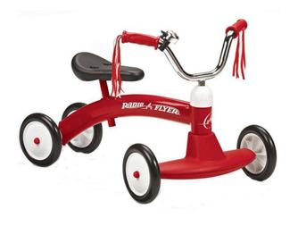 Cvadriciclu fara pedale radio flyer scoot about, 1-3 ani  23x15x55 cm