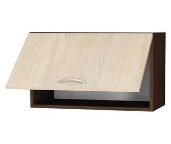 Corp superior cu usa orizonatla Riga 60x30x36 cm wenge/stejar sonoma