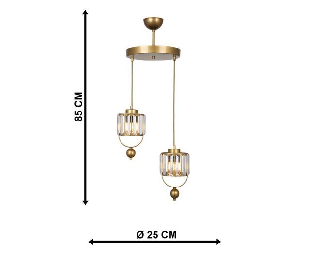 Viseća svjetiljka Lux Crystal 2