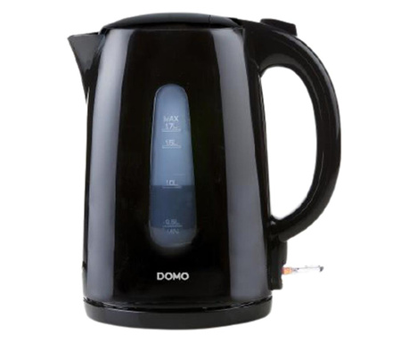 Fierbator apa Domo DO9194WK, 1.7 l, negru