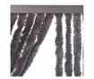 Perdea usa intrare chenille, maro, 90x210 cm, 21 siraguri thumbnail 2