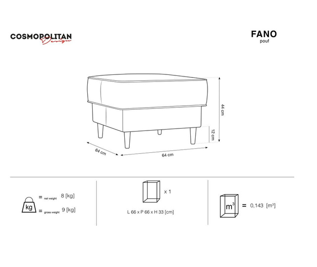 Табуретка Fano