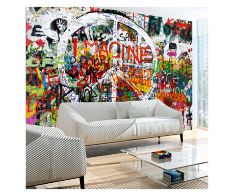 Фототапет Artgeist - Hippie Graffiti - 100 x 70 см