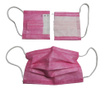 Set masti HiCare, BFE>99% mastile medicale si BFE>95% mastile igienice, 3 straturi, 3 pliuri, roz si bleu, 300 bucati