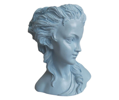 Vaza-statueta ipsos Afrodita 22 cm, azuriu