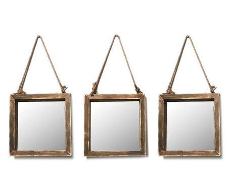 Комплект 3 огледала за стена Uclu