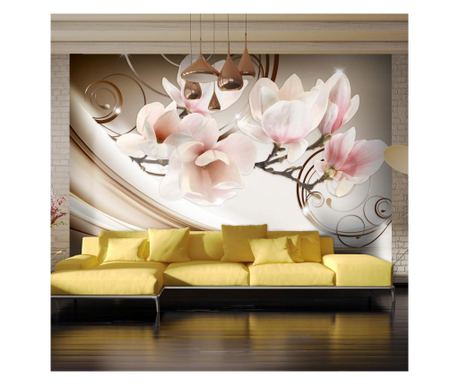 Foto tapeta Artgeist - Waves of Magnolia - 350 x 245 cm  350x245 cm