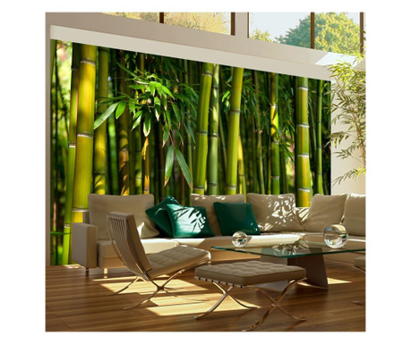 Foto tapeta Artgeist - Asian bamboo forest - 450 x 270 cm  450x270 cm