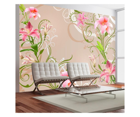 Фототапет Artgeist - Subtle beauty of the lilies - 350 x 245 см