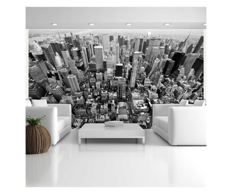 Фототапет Artgeist - USA, New York: black and white - 450 x 270 см  450x270 cm