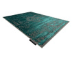 Moderní koberec DE LUXE 2083 ornament vintage - Strukturální, zelená šedá 180x270 cm  180x270 cm