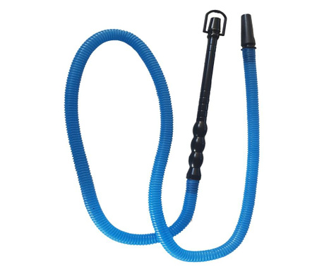 Wąż do sziszy, jednorazowego użytku, niebieski, 150 cm
